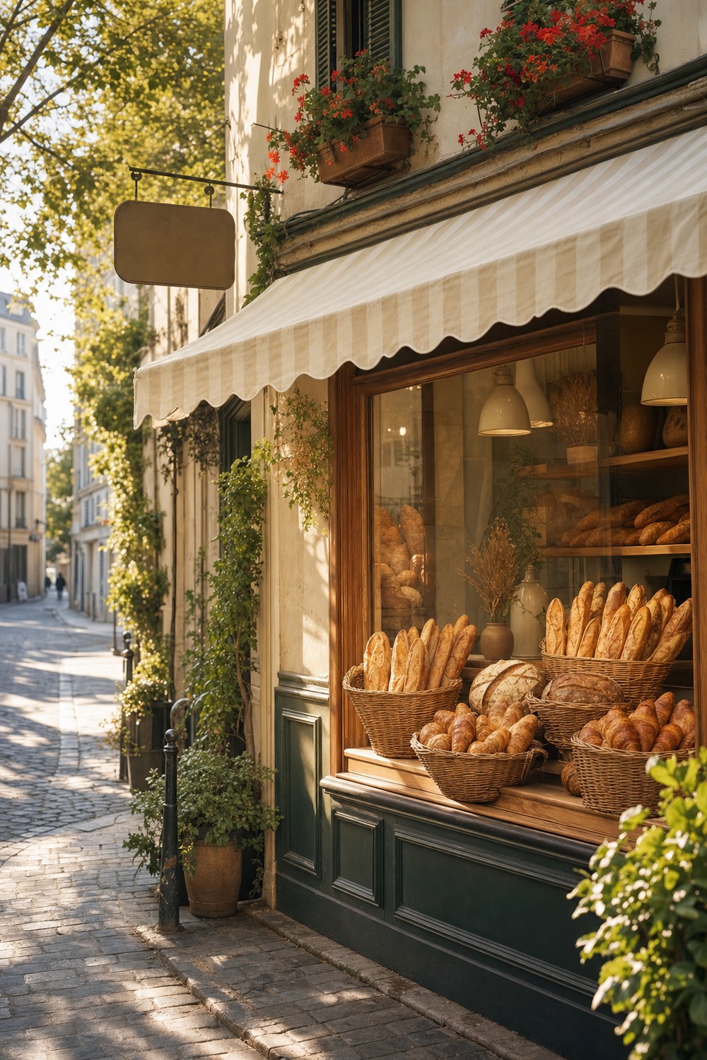 À la boulangerie